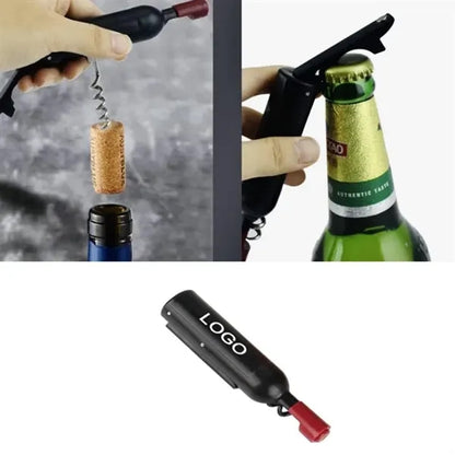 Magnetic Wine & Beer Bottle Opener Fridge Magnet Style