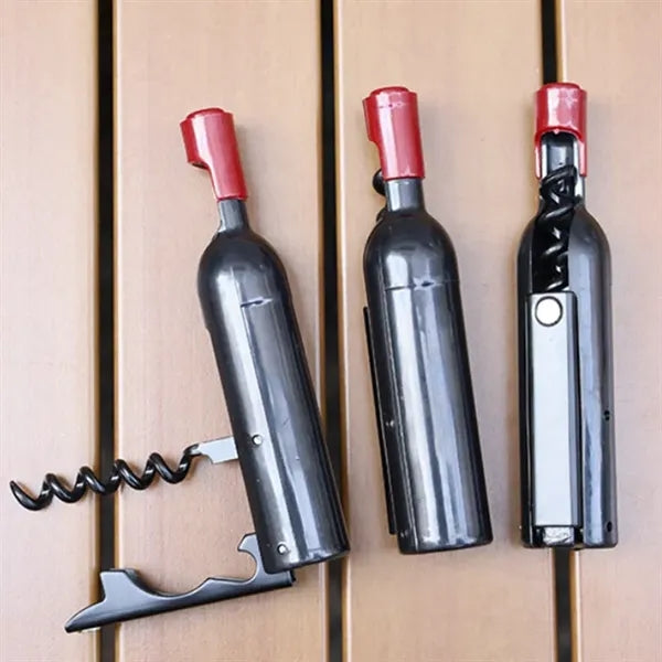 Magnetic Wine & Beer Bottle Opener Fridge Magnet Style