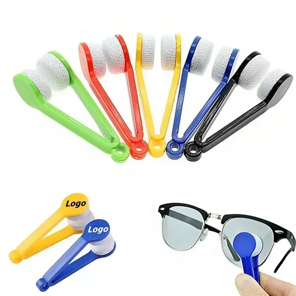 Mini Microfiber Glasses Cleaner Clip