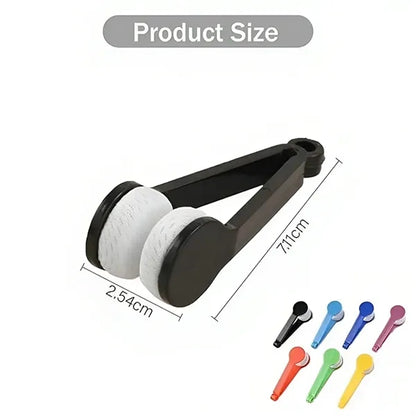 Mini Microfiber Glasses Cleaner Clip