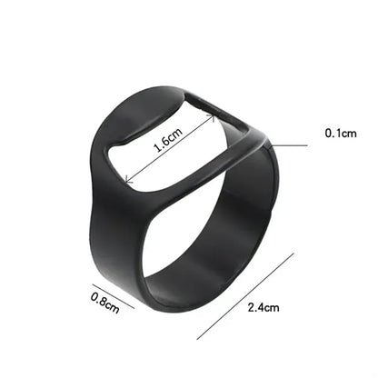Stainless Steel Bottle Opener Ring