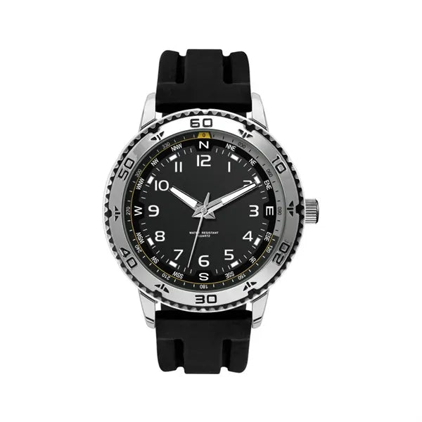 46MM, SILVER METAL CASE, 3-HAND MVT