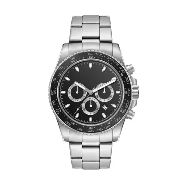 42.5MM, SS, SILVER CASE, CHRONO MVT, DTE