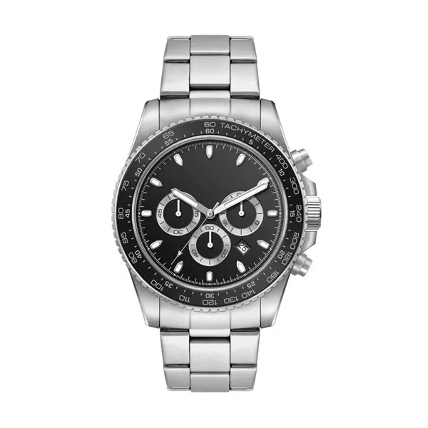 42.5MM, SS, SILVER CASE, CHRONO MVT, DTE