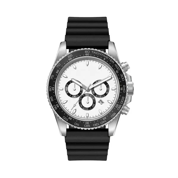 42.5MM, SS, SILVER CASE, CHRONO MVT, DTE