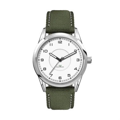 42MM, SS, SILVER CASE, 3-HAND "SOLAR" MVT