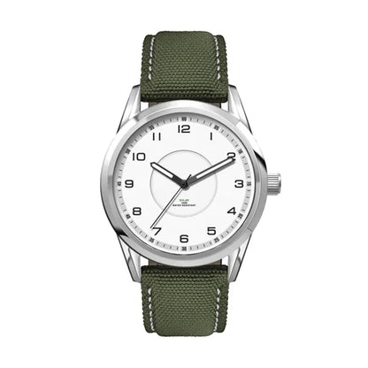42MM, SS, SILVER CASE, 3-HAND "SOLAR" MVT