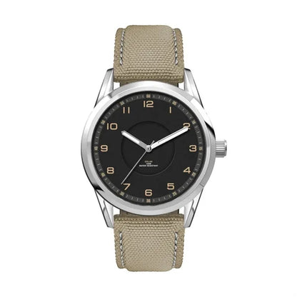 42MM, SS, SILVER CASE, 3-HAND "SOLAR" MVT