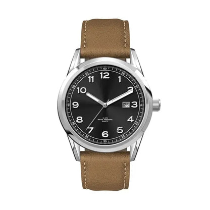 42MM SS, SILVER CASE, 3-HAND MVT, DTE