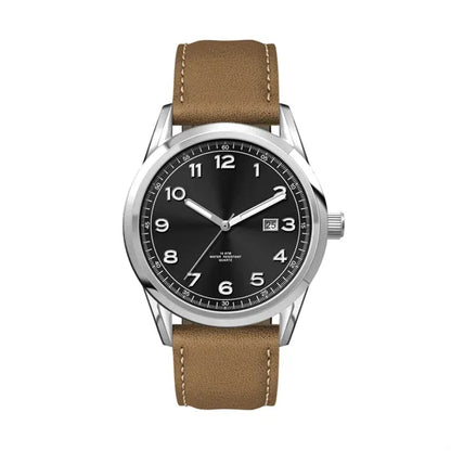 42MM SS, SILVER CASE, 3-HAND MVT, DTE