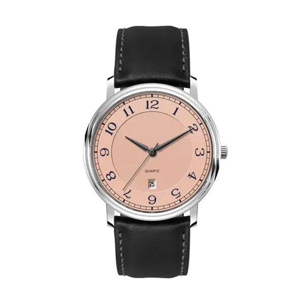40MM,SS, SILVER CASE, 3-HAND MVT, DTE