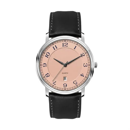 40MM,SS, SILVER CASE, 3-HAND MVT, DTE