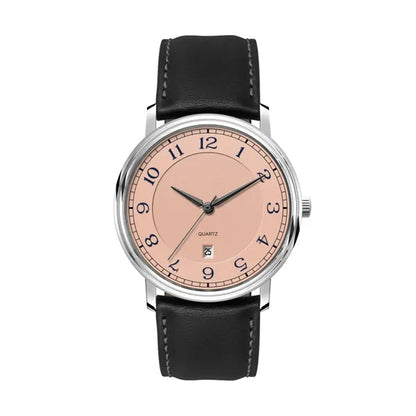 40MM,SS, SILVER CASE, 3-HAND MVT, DTE
