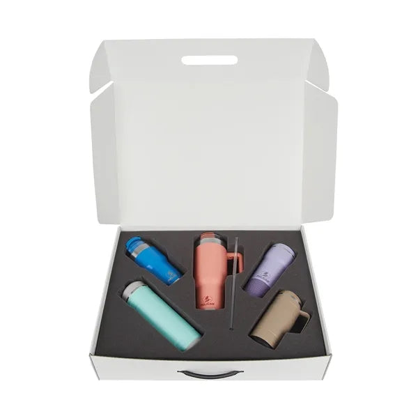 Pelican 5-pc Sample Hydration Kit in Cardboard Case w/Foam
