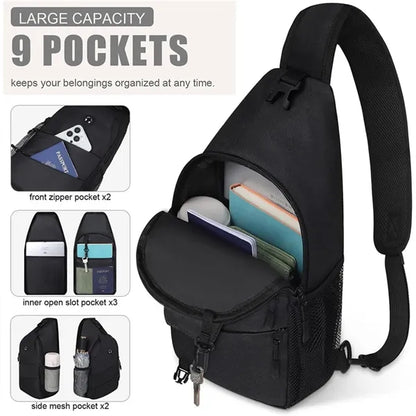 Shoulder Strap Trendy Sling Crossbody Chest Bags