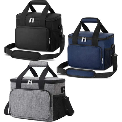 15L 24Can Soft Leakproof Insulated Cooler Lunch Bag