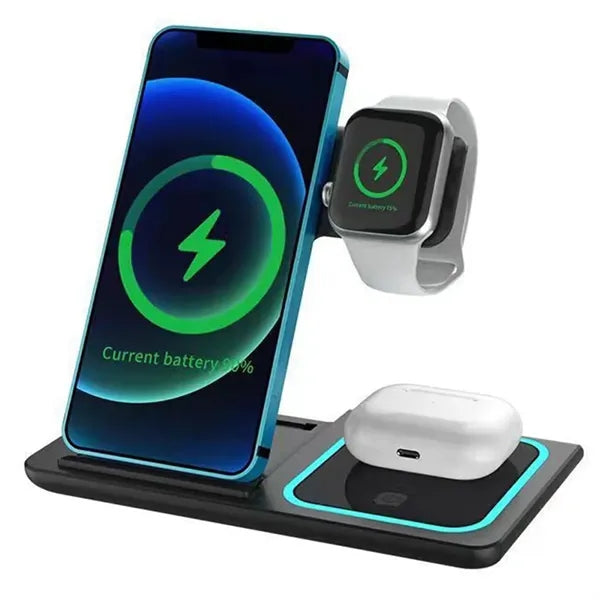 3 In 1 Multiple Devices Wireless Charger Charging Station