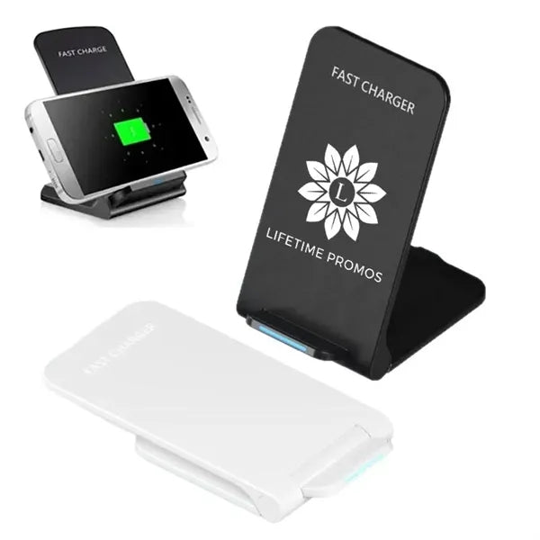 Foldable 15W Wireless Charger Phone Stand