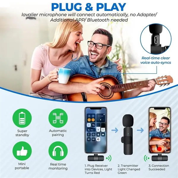 Wireless Lavalier Microphone