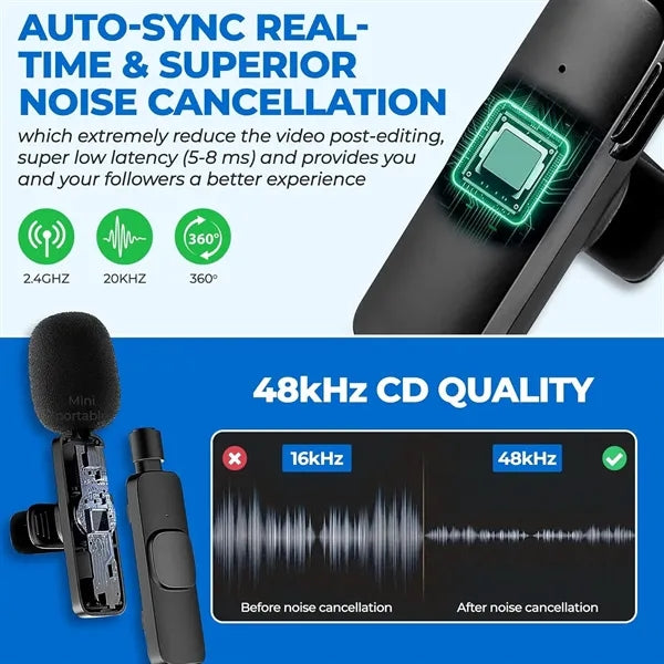 Wireless Lavalier Microphone