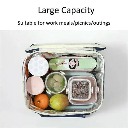 Leakproof Insulated Tote Lunch Bag