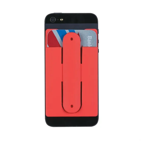 Silicone Phone Wallet With Stand