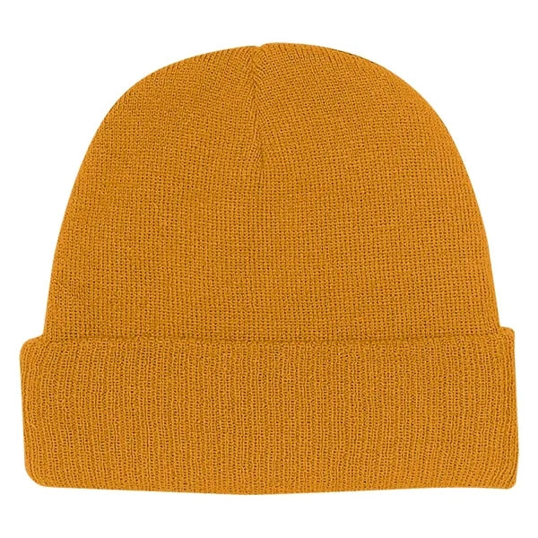 KNIT BEANIE WITH CUFF