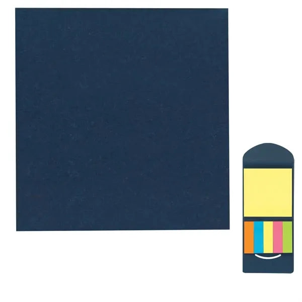 Sticky Notes And Flags In Pocket Case