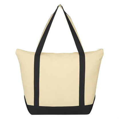 Folksy 12 Oz. Cotton Tote Bag