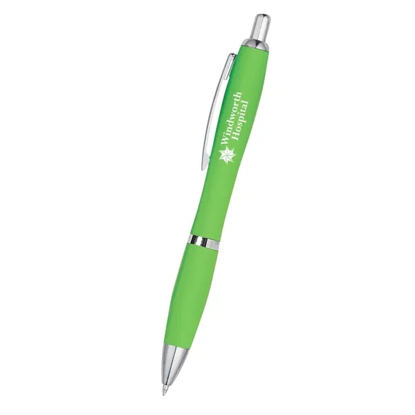 Satin Pen With Antimicrobial Additive