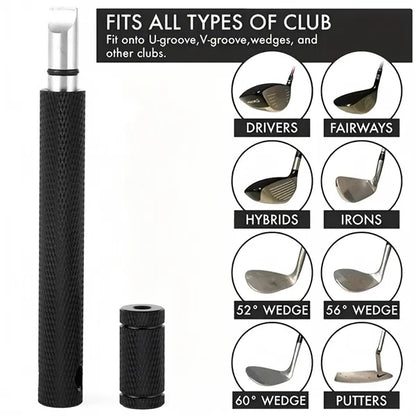 Golf Club Head Groove Cleaning Flat Knife