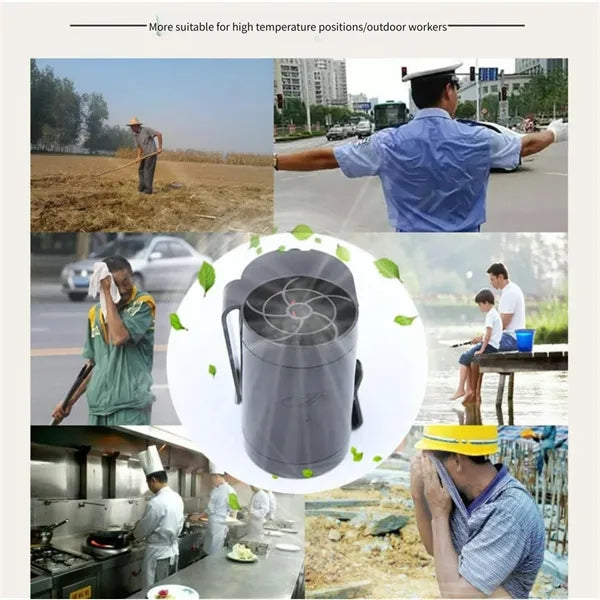 High Wind Power Mini Waist Hanging Fan
