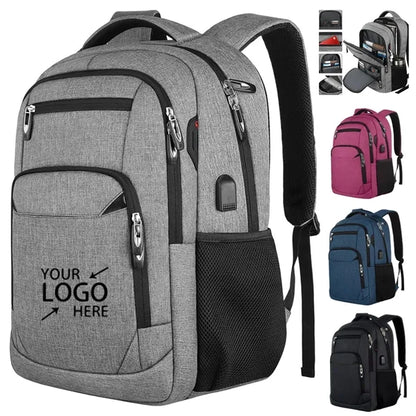 15.6" Laptop Backpack with USB Charging Port