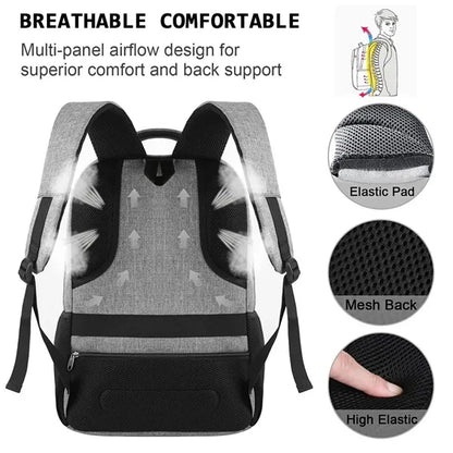 15.6" Laptop Backpack with USB Charging Port