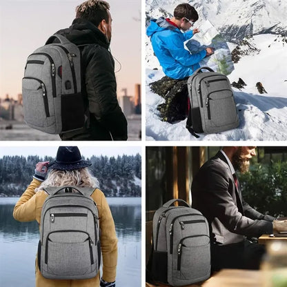 15.6" Laptop Backpack with USB Charging Port