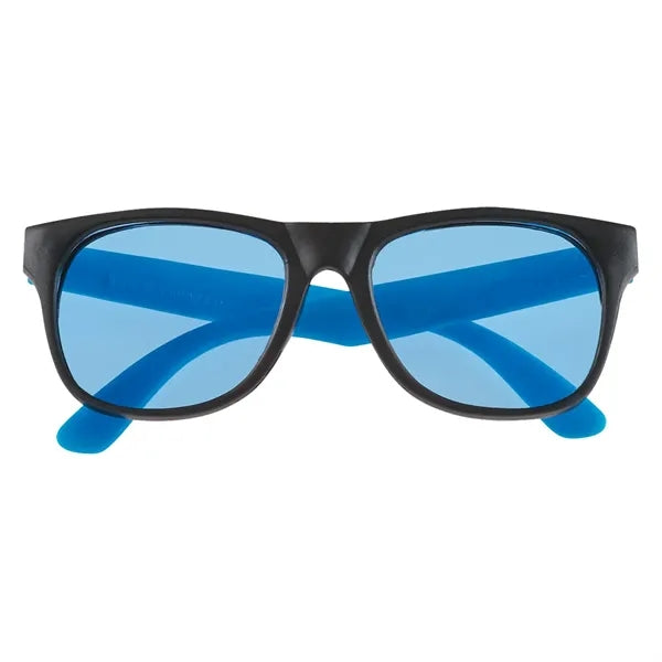 Tinted Lenses Rubberized Sunglasses