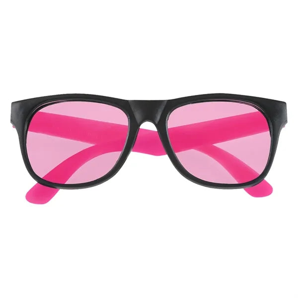 Tinted Lenses Rubberized Sunglasses