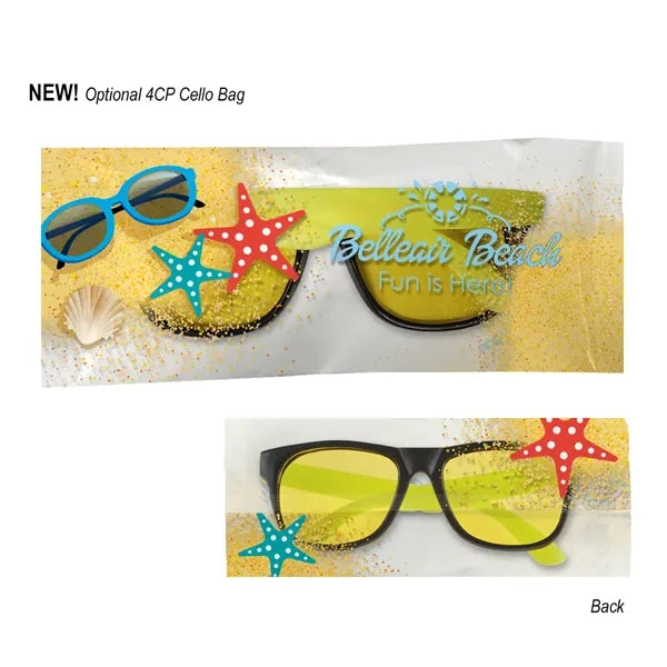 Tinted Lenses Rubberized Sunglasses