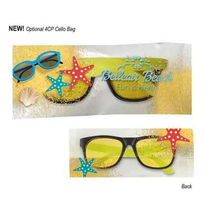 Tinted Lenses Rubberized Sunglasses