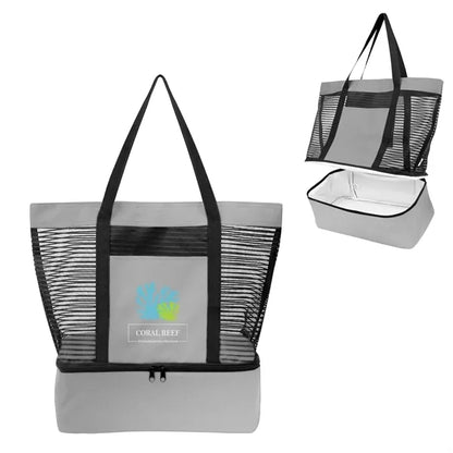 Marley rPET Mesh Tote Bag With Cooler