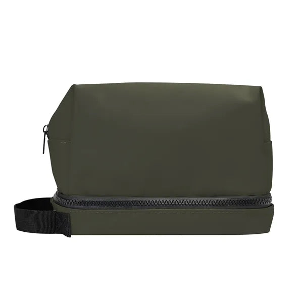 Hudson Recycled Leatherette Cosmetic Bag