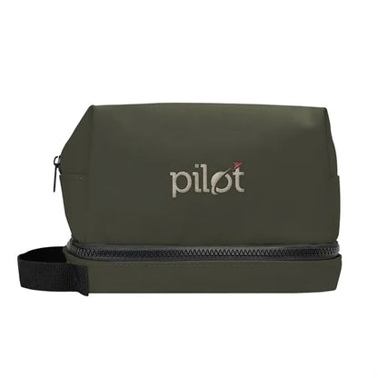 Hudson Recycled Leatherette Cosmetic Bag