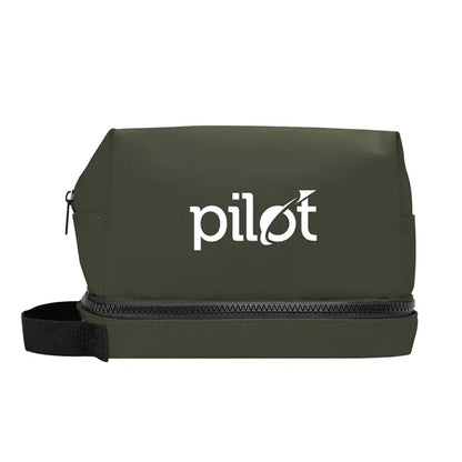 Hudson Recycled Leatherette Cosmetic Bag