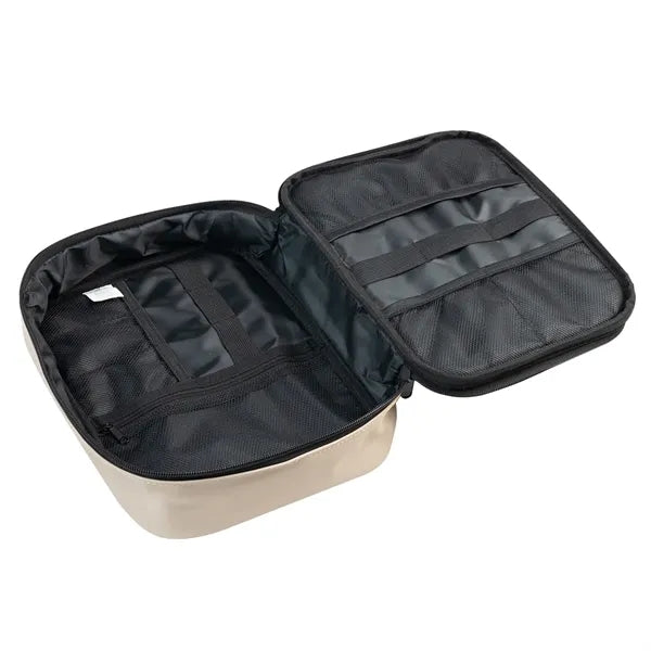 Hudson rPET Leatherette Tech Organizer
