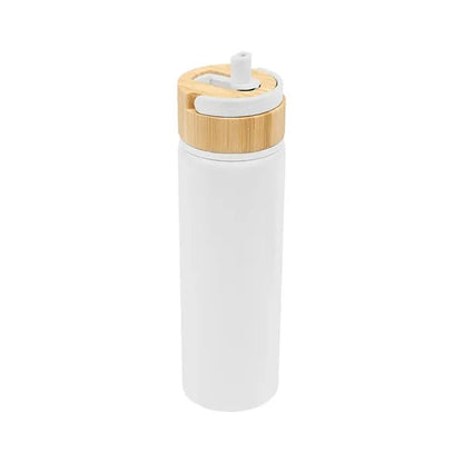 27 Oz. Ellis Recycled Aluminum Bottle With Bamboo Lid