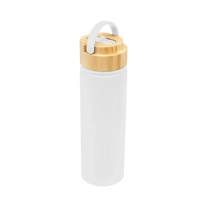 27 Oz. Ellis Recycled Aluminum Bottle With Bamboo Lid