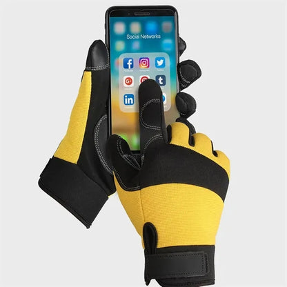 Mechanics Glove Flexible Yard Work Gloves