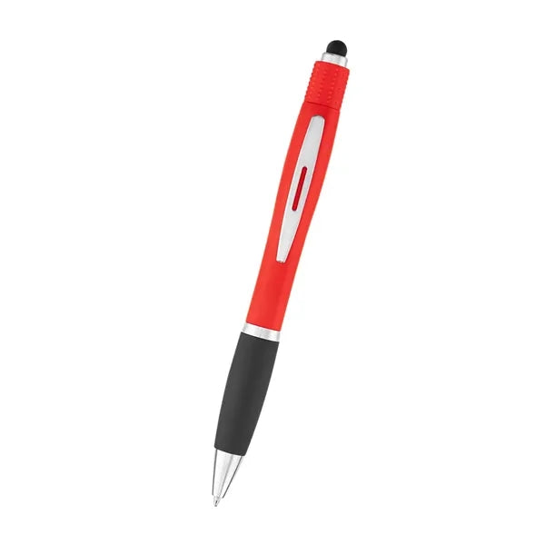 RABS SATIN STYLUS PEN WITH SPIN TOP