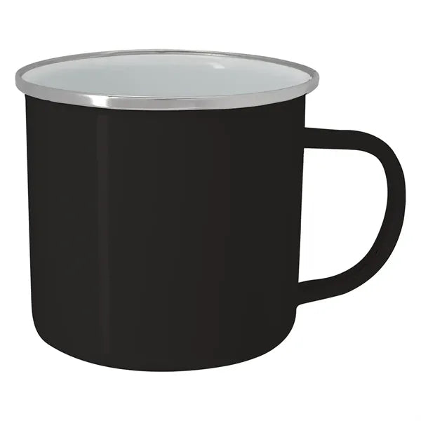 16 Oz. Full Color Steel Campfire Mug