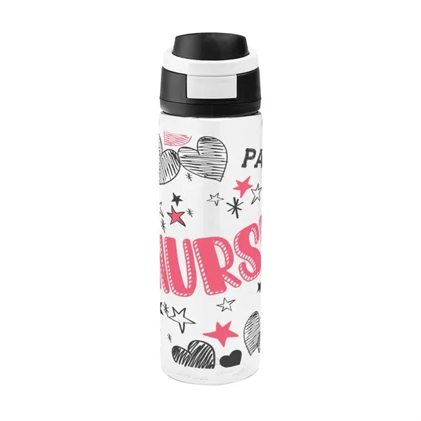 24 Oz. Full Color Pop Sip rPET Bottle